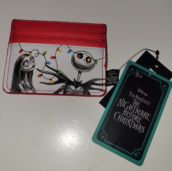 Loungefly Disney NBC Holiday Lights Mini Backpack and Cardholder Set main image 4